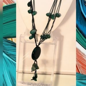 NECKLACE-Handmade Aventurine stone